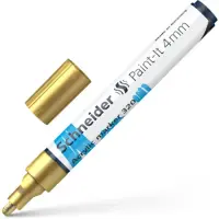 Akrüülmarker SCHNEIDER Paint-it 320, 4mm, kuldne