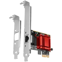 Gigabit Ethernet PCI-Express network card with Intel I210AT chipset with PXE support.
