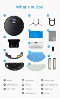 Midea | Robotic Vacuum Cleaner | M7 pro | Dry | Operating time (max) 180 min | Lithium Ion | 5200 mAh | Dust capacity 0.45 L | 4000 Pa | Black – pilt 13