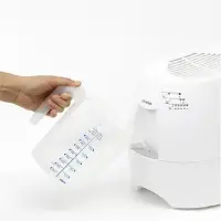 Humidifier Stylies Orion HAU420 White, Type Evaporator, 18 W, Humidification capacity 350 ml/hr, 125 m³, Suitable for rooms up to 50 m², Water tank capacity 6 L