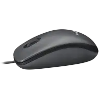 LOGITECH M100 Corded Mouse - BLACK - USB – pilt 2
