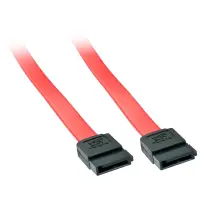 Lindy 33323 SATA-kaabel 0,2 m SATA 7-pin Punane – pilt 3