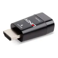 Lindy 38194 kaabli soomuutja HDMI Type A (Standard) VGA Must – pilt 5
