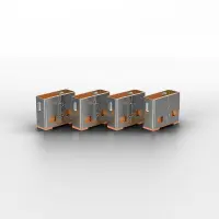 Lindy 40453 pordilukk Pordilukk + võti USB tüüp A Oranž Akrüülnitriil butadieen stüreen (ABS) 5 tk – pilt 2