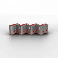 Lindy 40460 pordilukk USB tüüp A Roosa Akrüülnitriil butadieen stüreen (ABS) 10 tk