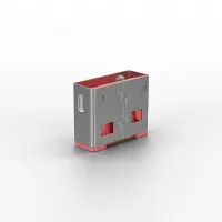 Lindy 40460 pordilukk USB tüüp A Roosa Akrüülnitriil butadieen stüreen (ABS) 10 tk – pilt 8