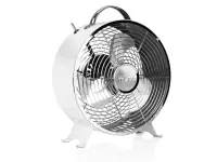 Tristar | VE-5967 | Desk Fan | White | Diameter 25 cm | Number of speeds 2 | 20 W