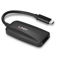 Lindy 43337 videokaabliadapter 0,13 m USB tüüp-C DisplayPort Must – pilt 2