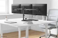 Neomounts FPMA-D550DD3BLACK monitori kinnitus ja alus 68,6 cm (27") Laud Must – pilt 27