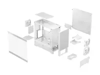 Fractal Design | Pop Air RGB | Side window | ATX, mATX, Mini ITX | ATX | White TG Clear Tint – pilt 8