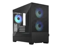 Fractal Design | Pop Mini Air RGB | Side window | Black TG Clear Tint | mATX, Mini ITX | ATX