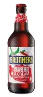 Siider Brothers Strawberries & Cream Cider 4,0% 0.5L Siider Brothers Strawberries & Cream 4,0% 0.5L