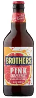 Siider Brothers Pink Grapefruit Cider 4,0% 0.5L klaas, R22/170382/36Siider Brothers Pink Grapefruit 4,0% 0.5L