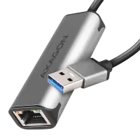 Axagon ADE-25R SUPERSPEED USB-A 2.5 GIGABIT ETHERNETCompact aluminum USB-A 3.2 Gen 1 2.5 Gigabit Ethernet 10/100/1000/2500 Mbit adapter with automatic installation.