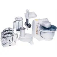 Bosch Kitchen machine MUM4655EU White, 550 W, Number of speeds 4, 3.9 L, Meat mincer