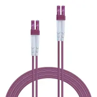 Lindy 46340 InfiniBand ja kiudoptilised kaablid 1 m LC Violetne