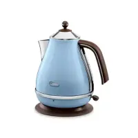 Delonghi | Kettle | KBOV 2001.AZ | Standard | 2000 W | 1.7 L | Stainless steel | 360° rotational base | Azure