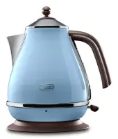 Delonghi | Kettle | KBOV 2001.AZ | Standard | 2000 W | 1.7 L | Stainless steel | 360° rotational base | Azure – pilt 5