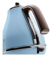 Delonghi | Kettle | KBOV 2001.AZ | Standard | 2000 W | 1.7 L | Stainless steel | 360° rotational base | Azure – pilt 8