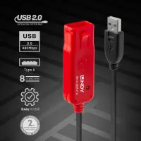 Lindy 42780 USB-kaabel USB 2.0 8 m USB A Must – pilt 4