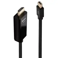 Lindy 36928 videokaabliadapter 3 m Mini DisplayPort HDMI tüüp A (Standard) Must – pilt 8