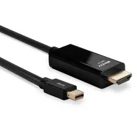 Lindy 36928 videokaabliadapter 3 m Mini DisplayPort HDMI tüüp A (Standard) Must – pilt 9