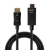 Lindy 36922 videokaabliadapter 2 m DisplayPort HDMI tüüp A (Standard) Must – pilt 10
