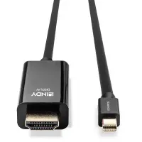 Lindy 36927 videokaabliadapter DisplayPort HDMI tüüp A (Standard) Must – pilt 8