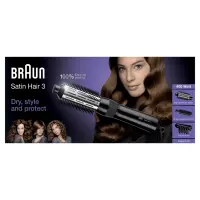 Braun | Satin Hair 3 AS 330 | 400 W | Black, Blue, Lilac