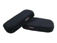 Arozzi Memory Foam Armrest Pads | 270x135x40 mm | Black