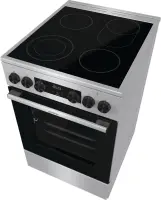 Gorenje | Cooker | GECS5C70XA | Hob type Vitroceramic | Oven type Electric | Stainless steel | Width 50 cm | Grilling | LED | Depth 59.4 cm | 70 L – pilt 9