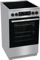Gorenje | Cooker | GECS5C70XA | Hob type Vitroceramic | Oven type Electric | Stainless steel | Width 50 cm | Grilling | LED | Depth 59.4 cm | 70 L – pilt 11