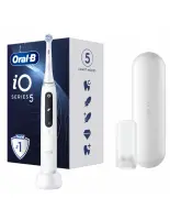 Oral-B | Electric Toothbrush | iO5 | Rechargeable | For adults | Number of brush heads included 1 | Number of teeth brushing modes 5 | Quite White