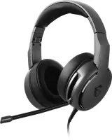 MSI | Immerse GH40 ENC | Gaming Headset | Wired | Over-Ear | Microphone | Black