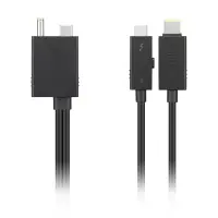 Lenovo 4X91K16970 Thunderbolt-kaabel 0,7 m 40 Gbit/s Must – pilt 4