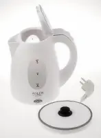 Adler | Kettle | AD 1207 | Standard | 2000 W | 1.5 L | Plastic | 360° rotational base | White – pilt 11