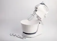 Adler | Mixer | AD 4202 | Mixer with bowl | 300 W | Number of speeds 5 | Turbo mode | White – pilt 13