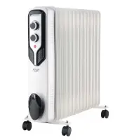 Adler | Oil-Filled Radiator | AD 7818 | Oil Filled Radiator | 2500 W | Number of power levels 3 | White