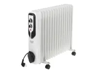 Adler | Oil-Filled Radiator | AD 7819 | Oil Filled Radiator | 2500 W | Number of power levels 3 | White