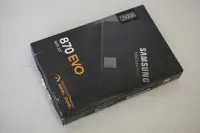 SALE OUT. Samsung | SSD | 870 EVO | 250 GB | SSD form factor 2.5" | Solid-state drive interface SATA III | Read speed 560 MB/s | Write speed 530 MB/s | DAMAGED PACKAGING