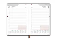 Raamatkalender FASHION BLACK EDITION PÄEV, A5, heleroheline – pilt 2