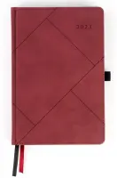 Raamatkalender FASHION BLACK EDITION PÄEV, A5, bordoo