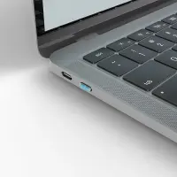 Lindy 40465 pordilukk Pordilukk + võti USB tüüp-C Sinine Akrüülnitriil butadieen stüreen (ABS) 1 tk – pilt 5