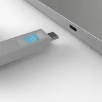 Lindy 40465 pordilukk Pordilukk + võti USB tüüp-C Sinine Akrüülnitriil butadieen stüreen (ABS) 1 tk – pilt 10