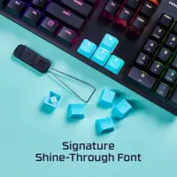 HyperX Rubber Keycaps - Gaming Accessory Kit - Pink (US Layout) Klaviatuurinupp – pilt 18