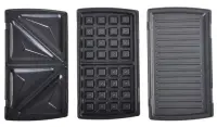Camry | Sandwich maker | CR 3024 | 730  W | Number of plates 3 | Number of pastry 2 | Black – pilt 2