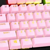 HyperX Full key Set Keycaps - PBT (Pink) Klaviatuurinupp – pilt 2