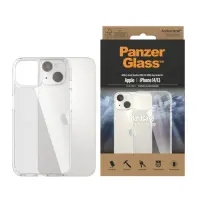 PanzerGlass | HardCase | Apple | iPhone 14/13 | Clear | Wireless charging compatible; 100% recycled frame material