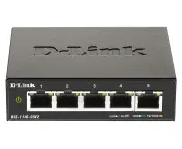 D-Link | Smart Managed Switch | DGS-1100-05V2/E | Managed L2 | Rackmountable | Gigabit Ethernet (copper) ports quantity 5