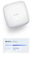 D-Link AX1800 1800 Mbit/s Valge Power over Ethernet tugi – pilt 6